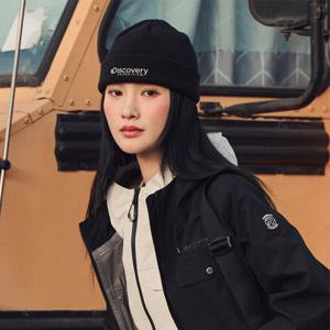 [디스커버리 (행사)]남여공용 심볼 로고 숏 비니 DXBN0042N