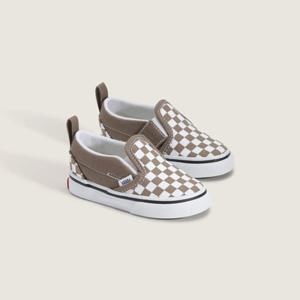 [VANS] 반스 토들러 슬립온 벨크로 컬러띠어리 체커보드(브라운) VN000D0S1NU CH