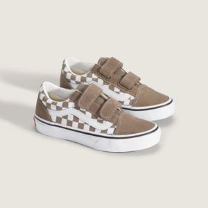 [VANS] 반스 키즈 올드스쿨 벨크로 컬러 띠어리 체커보드(브라운) VN000CYA1NU CH