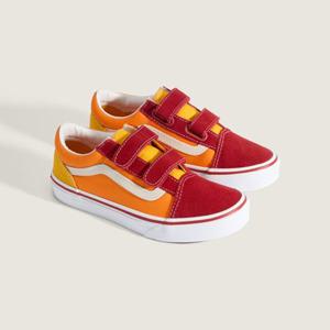 [VANS] 반스 키즈 올드스쿨 벨크로 레트로 레인보우(오렌지) VN000CYABMC CH