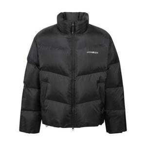 [하이드로겐] 유니 헤리티지 퀼팅 그래픽 다운 자켓_ H31D4JD427_BK