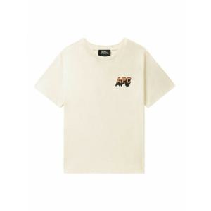 [APC] 라프리마 여성 티셔츠 코튼 위드 로고 COHBMF26534AAD 베이지 /8