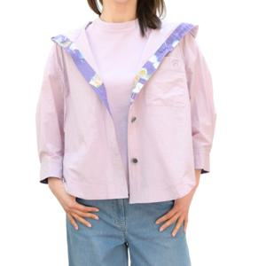 [비꼴리끄(여성)]후디 칠부 소매 셔츠자켓 B252PJ1010