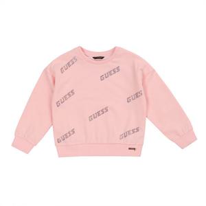 [게스키즈]블링 맨투맨 스웻셔츠(L/PINK) (G11KAT081-T)