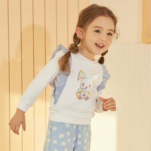 [게스키즈]ST 배색 맨투맨 (G31DAT060-T)