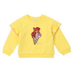 [게스키즈]베어 아이스크림 맨투맨 스웻셔츠 (G42DAT020-T)