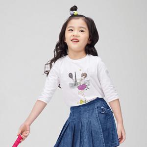 [게스키즈]7부 티셔츠 (G23KAT020-T)