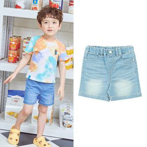 [게스키즈]4.5부 데님 L/인디고 (G35DBP320-T)