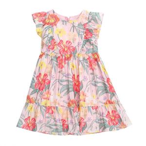 [게스키즈]하와이 플라워 전판 원피스 (G25KAO020-T)