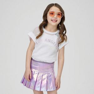 [게스키즈]메쉬 롱 레이어드 티 (G14KAT010-T)