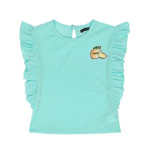 [게스키즈]주름지 티셔츠 (G24KAT040-T)