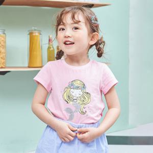 [게스키즈]인어공주 티셔츠 (G35DAT050-T)