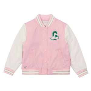 [게스키즈]핑크 바시티 점퍼 (G41DAJ040-T)