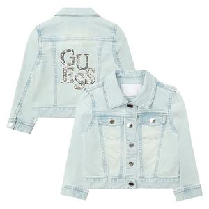 [게스키즈]연청 베이직 데님 자켓 (G32DAJ030-T)