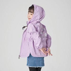 [게스키즈]연보라 후드 야상 점퍼 (G22KAJ010-T)