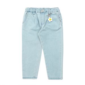 [게스키즈]연청 스마일 챰 맘핏 데님 (G32DAP331-T)