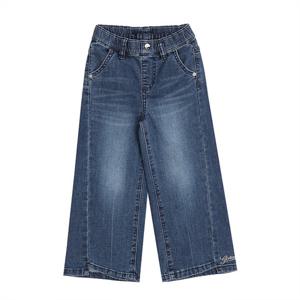 [게스키즈]진청 와이드 데님 팬츠 (G22KAP341-T)