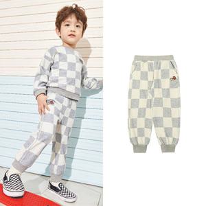 [게스키즈]체커보드 스웻팬츠 (G31DBP010-T)