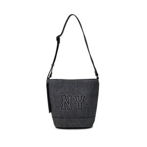 MLB BASIC 메가로고 데님 버킷백 A5 3ABML054N 50BKS 50INS