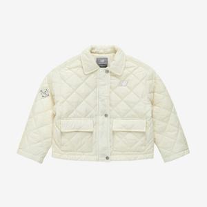 M 뉴발란스키즈바람막이 PQC NK9QF1803G-39 크롭 퀼팅자켓