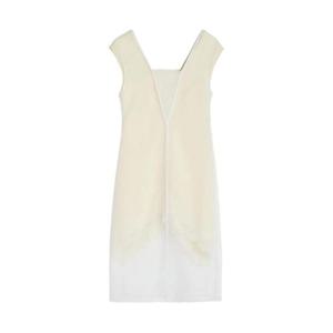 25 FW 질샌더 V넥 민소매 미디 드레스 J03CT0536J70211 TP443592018