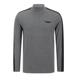 [마스터바니에디션] (411E4TI604)남성 로고 모크넥 기모 긴팔 티셔츠