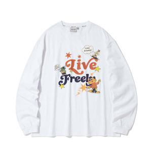 [인터크루]남성)케릭터믹스말풍선아플리케쭉티 ITZ3TR32AWH