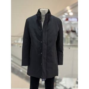 [바쏘옴므]Y4UA-93 네이비 밍크 퍼 구스다운 패딩코트 점퍼