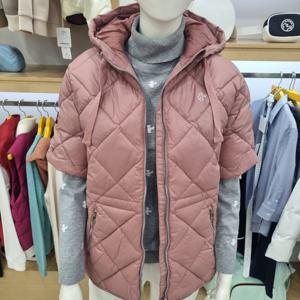 [루이까스텔]여성 반팔형 볼패딩점퍼 7LEJP003P