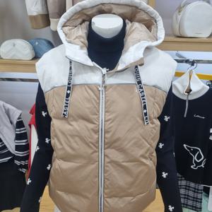 [루이까스텔]여성 오버핏 후디오리털조끼 7LEJP007M