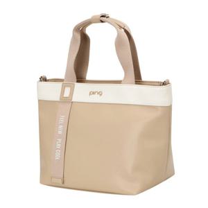 [핑]여성 배색  토트백 121E1BG054_VI