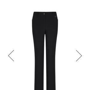 [핑]여성 기모 포켓 장식밑단트임 팬츠 121D4PT383_BK_YS