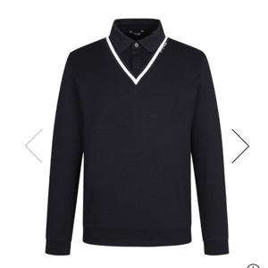 [핑]남성  레이어드 카라긴팔 티셔츠111D3TO184_NA_YS