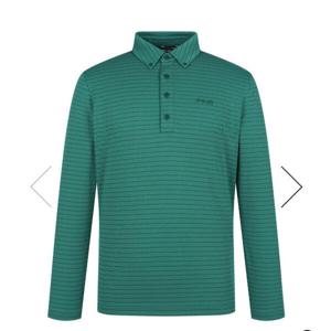 [핑]남성   스프라이프 긴팔 티셔츠111D3TO182_GN_YS