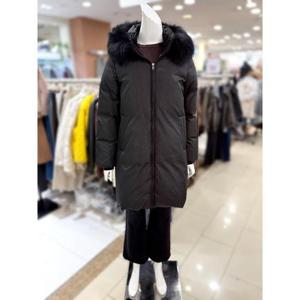 소고 세이브존01 토끼털 안감 폭스퍼 후드 구스 롱 점퍼 TK4FA15