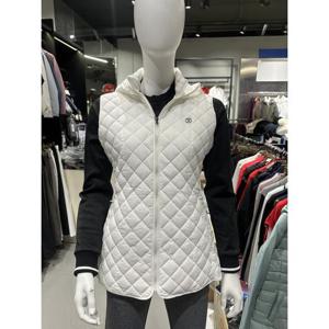 비티알 MG01 BTR 여성 가을 겨울 후드 패딩 조끼 BWV7547W