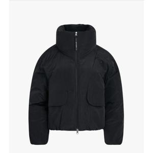 스파이더 우먼스 커브 미드 다운 자켓 BB SPJWCNDJ351W BLK LGR