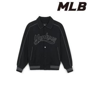 MLB (3AJPV0154-50BKS) 저지 파이핑 바시티자켓