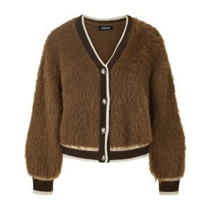 FOCUS  라인 배색 소프트 니트 가디건 PBVFF5W1KC4751