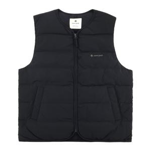 스노우피크 랜드 경량 다운 베스트 S25WMGDV60BK