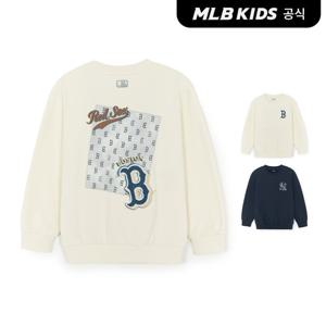 [MLB키즈 공식]25FW 모노그램 모노티브 맨투맨 (2color)7AMTM0356-SET