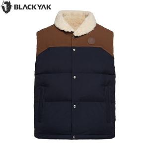 블랙야크 남성여성 겨울 패딩조끼 히말라야 플리스배색 다운베스트3 1BYVSWU002NA