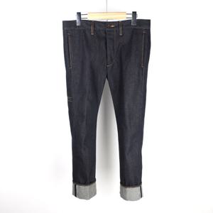 [클로딩캡슐] 사이드포켓 생지진 블루 PIATTO29 PANT 00101