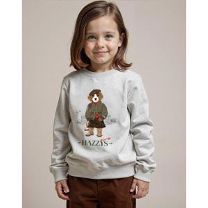 헤지스 키즈 25FW 시즌오프KIDS 해리 맨투맨 그레이 HSTS5FK03G2