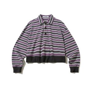 시티브리즈 멀티 스트라이프 럭비 스웨트 셔츠 BB CTH4SW01 PP BR