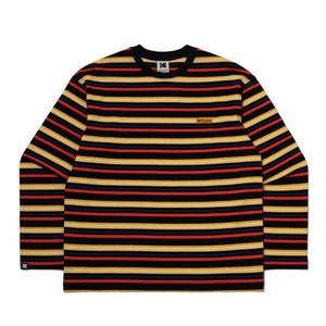 코닥 유니 스트라이프 긴팔 티셔츠 B1 K5323LRL83 BLK OTM