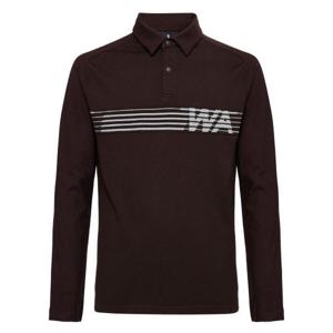 [와이드앵글]남성 TO 스웨터 하이브리드 폴로 티셔츠 RED BROWN(WMW252128E)