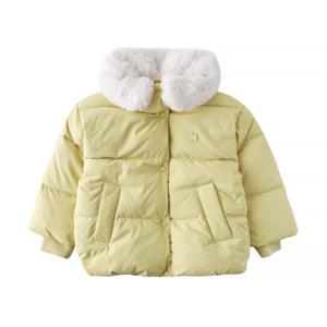 블루독 스튜디오[블루독](YE)롤리B.카라디테쳐블다운(25C3511450) 25FW겨울상품 여아점퍼