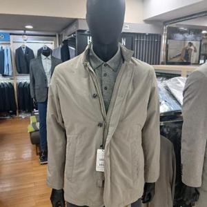 런던포그(계양) HL01 베이지색 탈착 사파리 LNFBA358