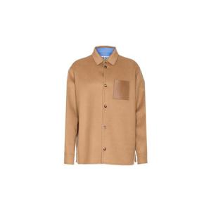 25FW Loewe Virgin 울 앤 캐시미어 셔츠 자켓 H526Y05WF23151 TP567479024